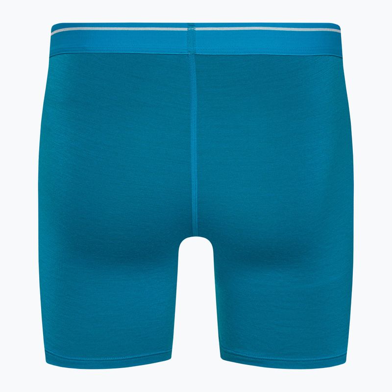 Boxeri termici pentru bărbați Icebreaker Anatomica Geo Blue 103029 2