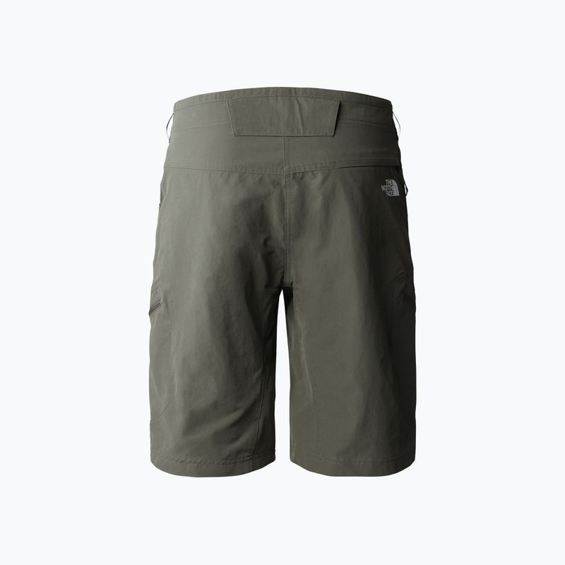 Bărbați The North Face Exploration pantaloni scurți de trekking verzi NF0A824421L1 2