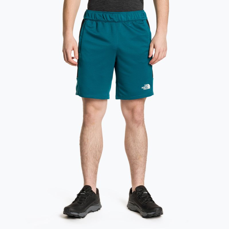 Pantaloni scurți de alergare pentru bărbați The North Face MA Fleece albastru NF0A823OES31