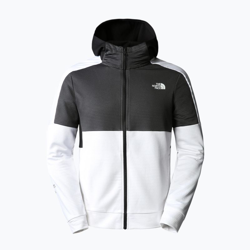 Hanorac de trekking pentru bărbați The North Face MA Full Zip Fleece alb NF0A823PRL61