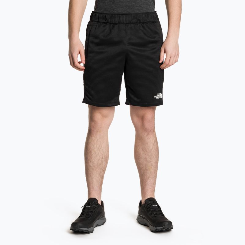 Pantaloni scurți de alergare pentru bărbați The North Face MA Fleece negru NF0A823OJK31