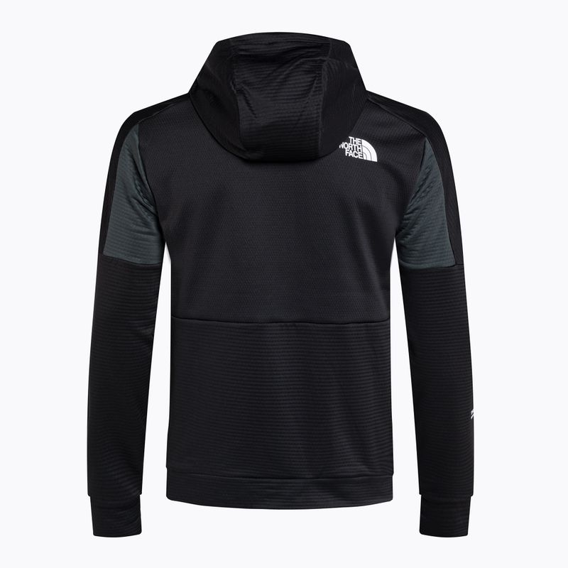 Bluză de trekking pentru bărbați The North Face Ma Full Zip Fleece neagră NF0A823PKT01 2