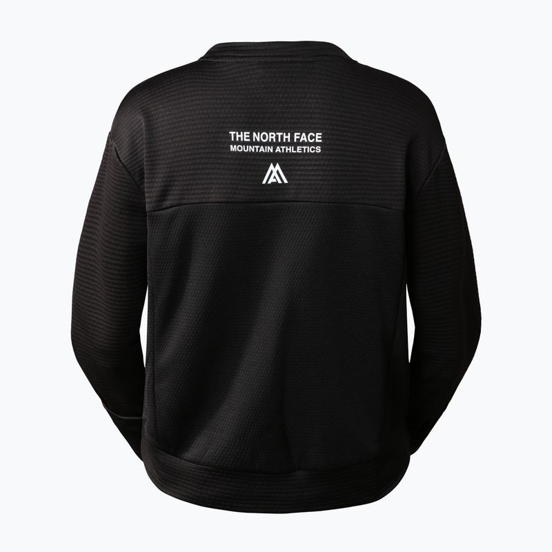Bluză de trekking pentru femei The North Face Ma Crew Neck Fleece neagră NF0A824QJK31 5