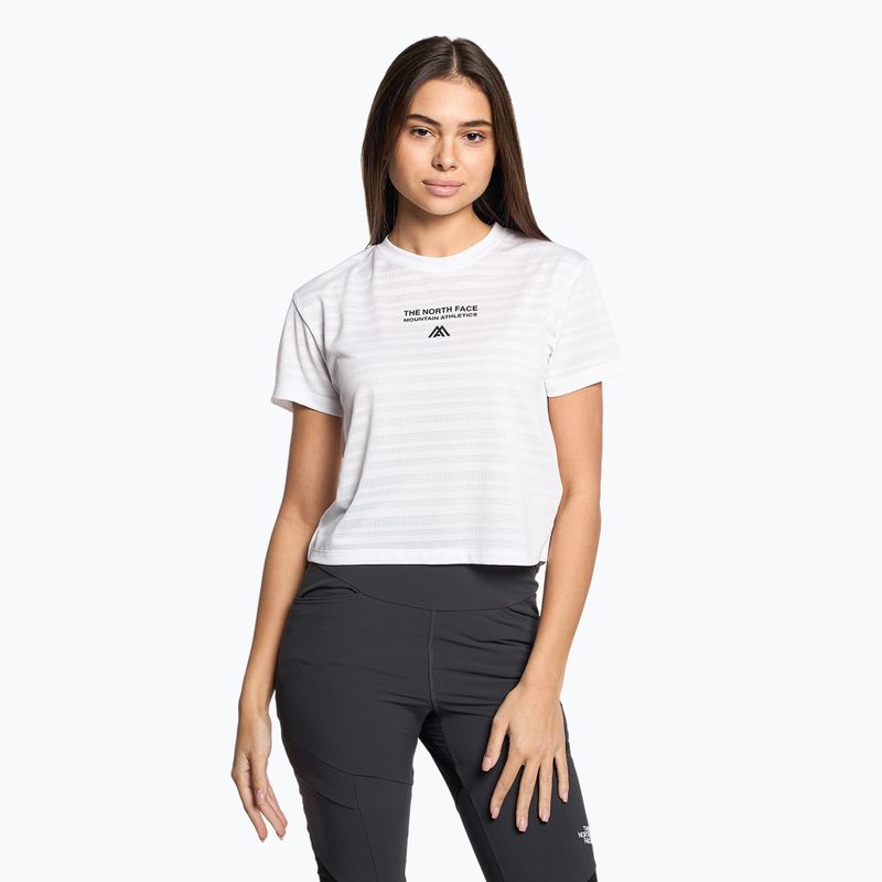 Tricou de trekking pentru femei The North Face MA SS alb NF0A825A