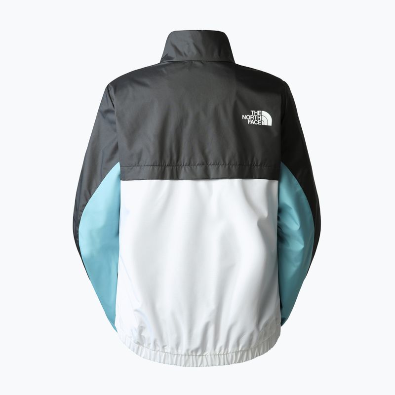 Jachetă de vânt pentru femei The North Face MA Wind Full Zip alb-gri-albastru NF0A825DIKF1 6