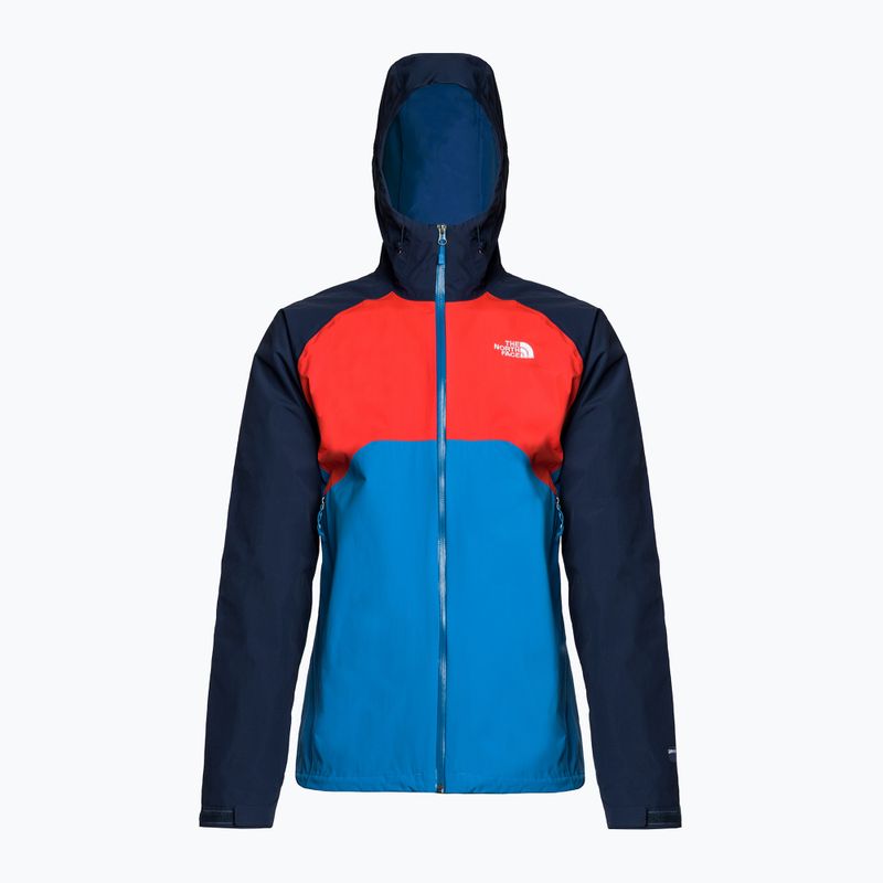 Jachetă de ploaie pentru bărbați The North Face Stratos albastru marin și roșu NF00CMH9IM51 7