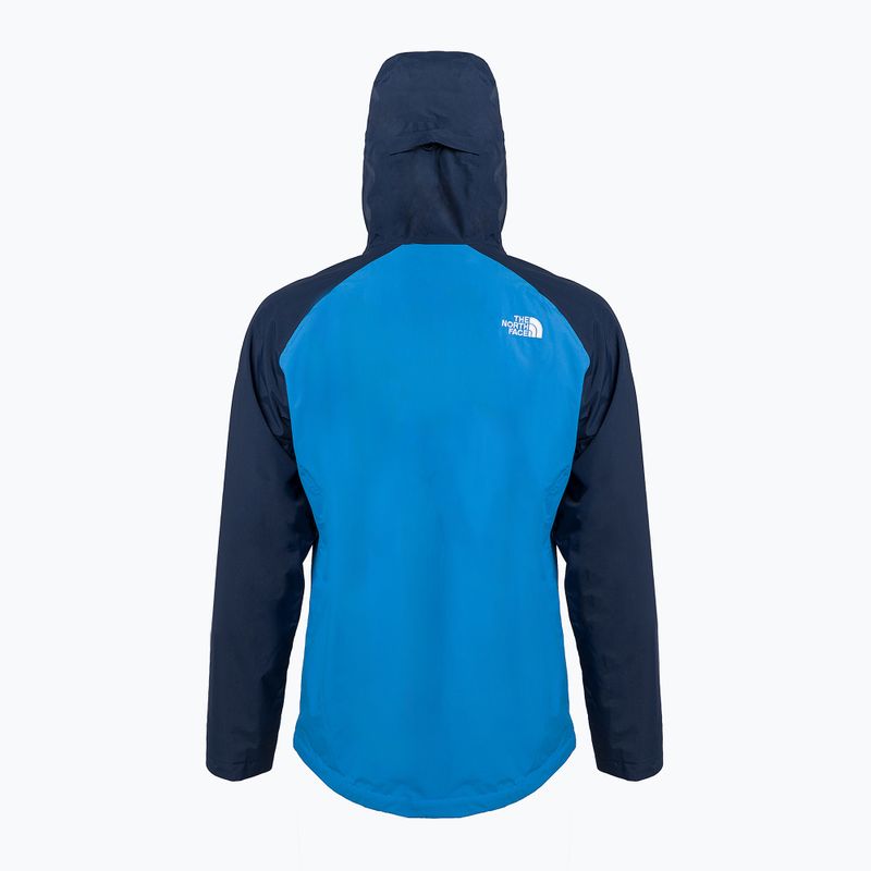 Jachetă de ploaie pentru bărbați The North Face Stratos albastru marin și roșu NF00CMH9IM51 8