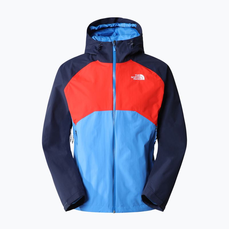 Jachetă de ploaie pentru bărbați The North Face Stratos albastru marin și roșu NF00CMH9IM51 6