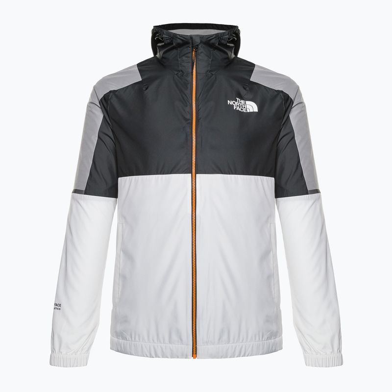 Geacă de vânt pentru bărbați The North Face MA Wind Full Zip alb, negru și gri NF0A823XIKB1