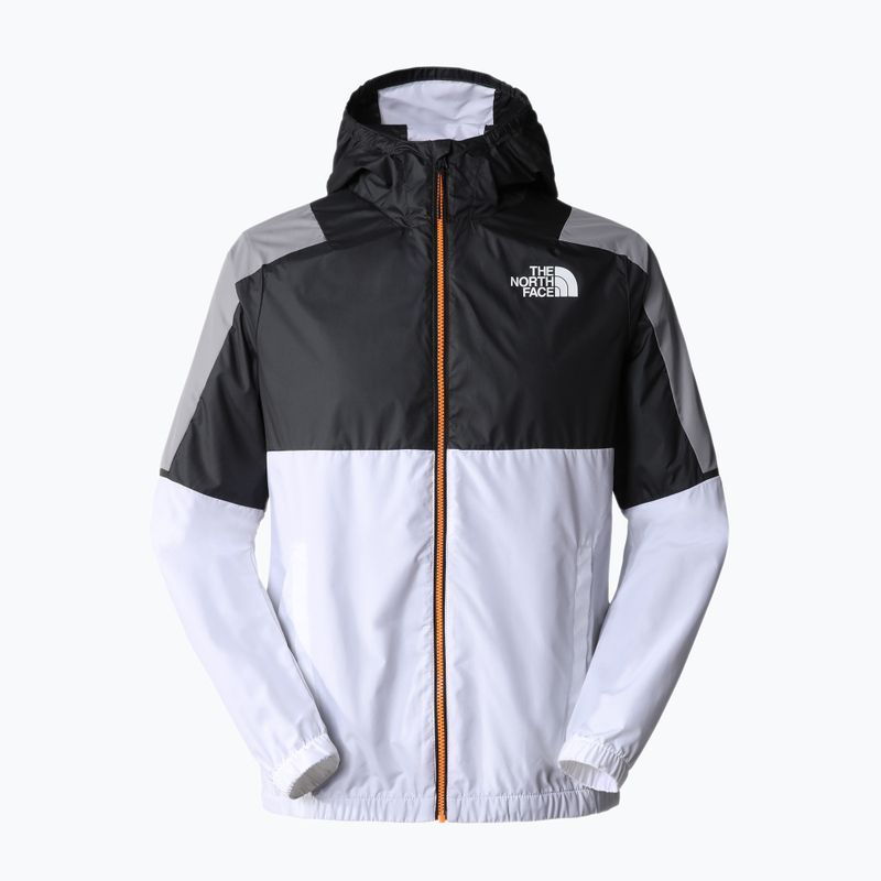 Geacă de vânt pentru bărbați The North Face MA Wind Full Zip alb, negru și gri NF0A823XIKB1 6