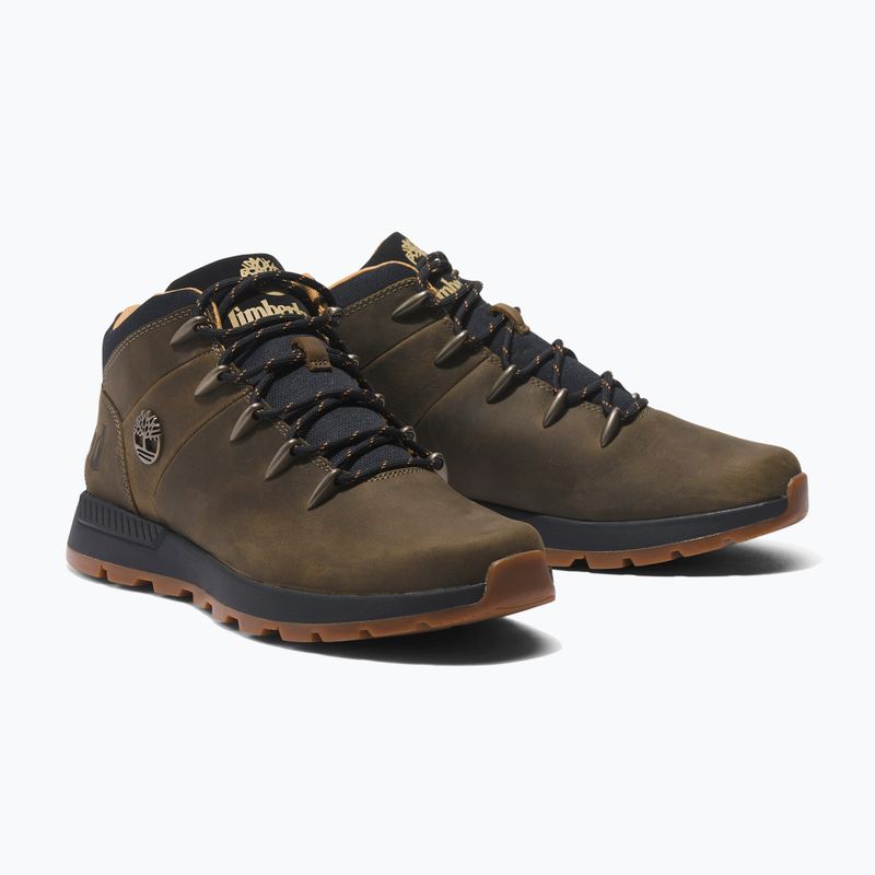 Bărbați Timberland Sprint Trekker Mid de măsline plin de cereale cizme de trekking 9