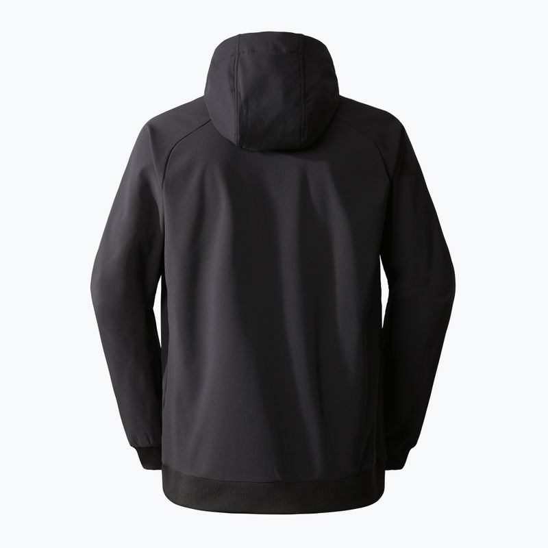 Hanorac bărbătesc The North Face Tekno Logo Hoodie black/white 7