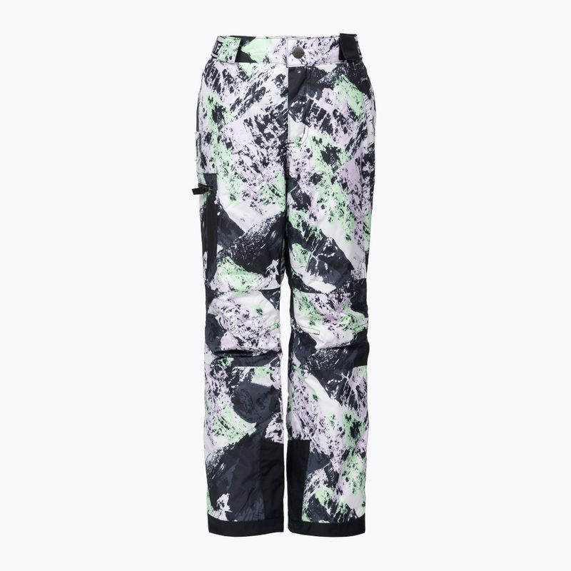 The North Face Freedom Insulated pantaloni de schi pentru copii negru și violet NF0A7WPH99D1