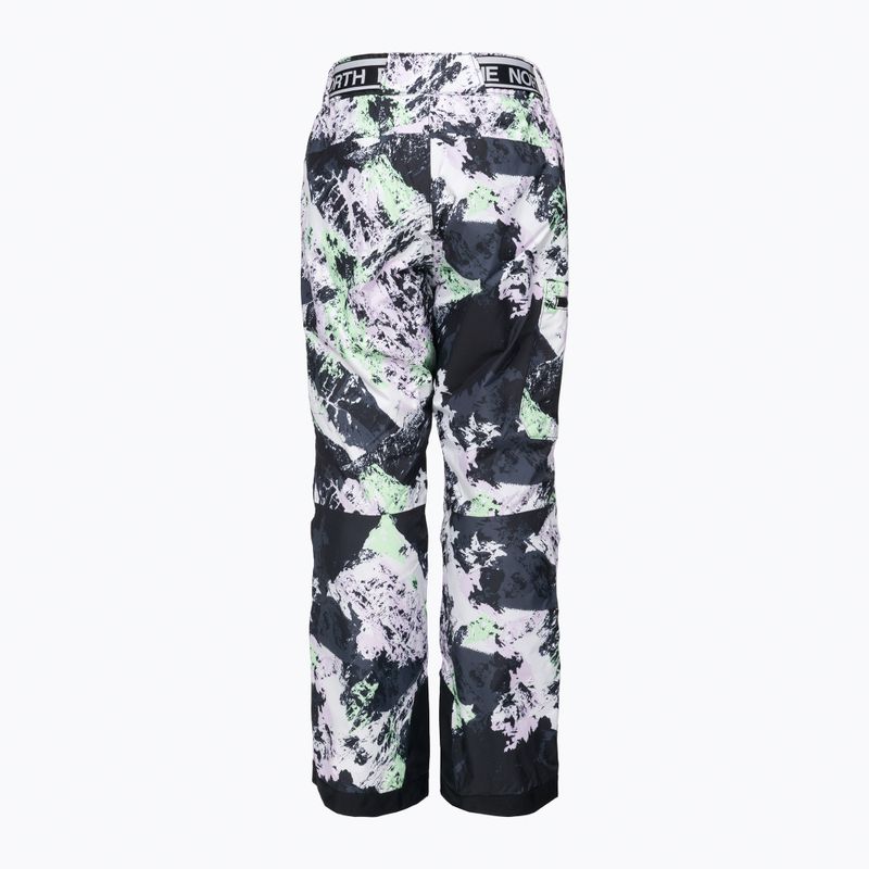 The North Face Freedom Insulated pantaloni de schi pentru copii negru și violet NF0A7WPH99D1 2