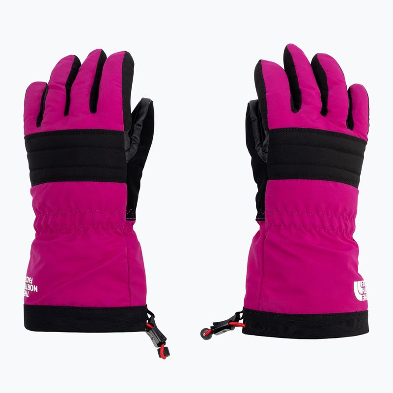 Mănușă de schi pentru copii The North Face Montana Ski roz și negru NF0A7RHCND51 2