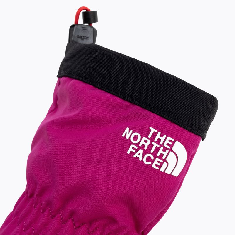 Mănușă de schi pentru copii The North Face Montana Ski roz și negru NF0A7RHCND51 4