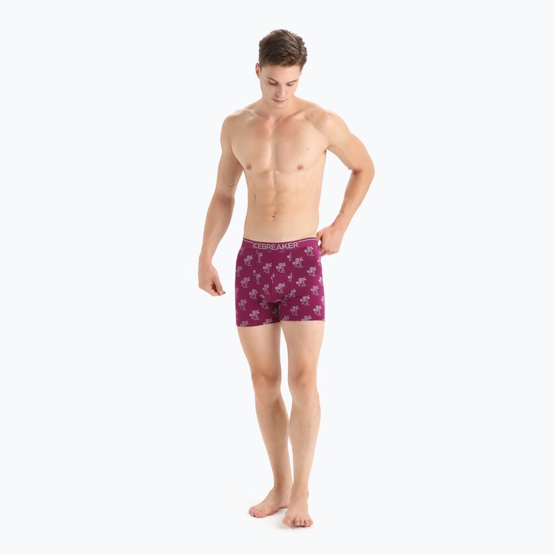 Boxeri termici pentru bărbați Anatomica Go Berry 103029
