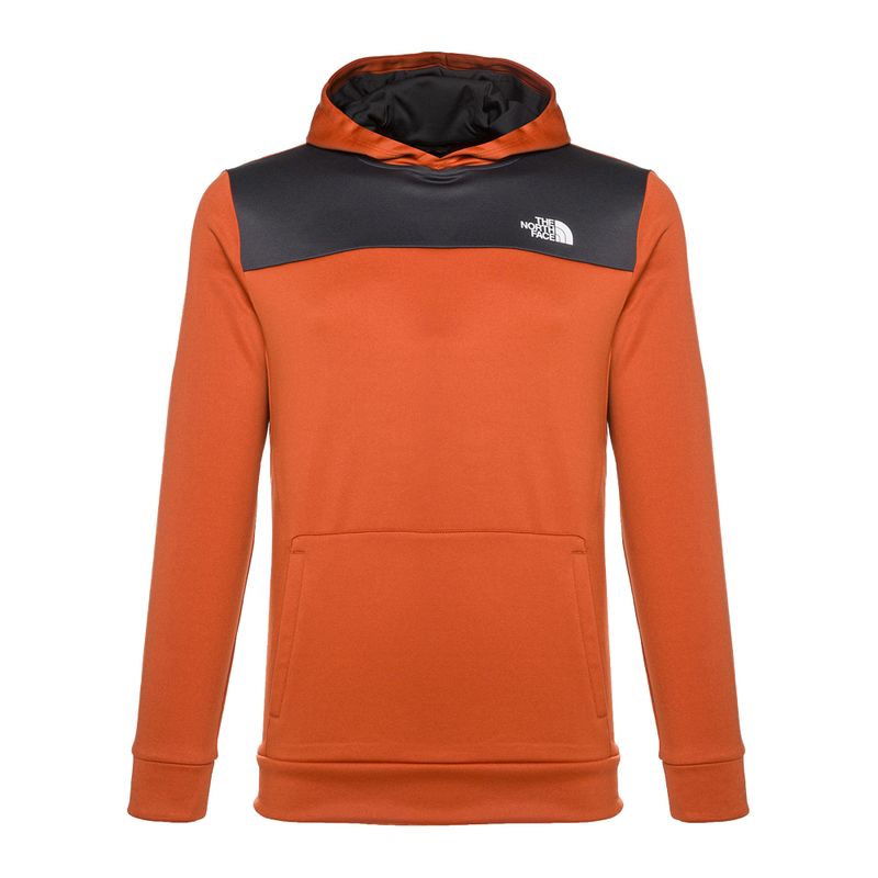 Hanorac de trekking pentru bărbați The North Face Reaxion Fleece P/O Hoodie portocaliu NF0A7ZA8IMW1