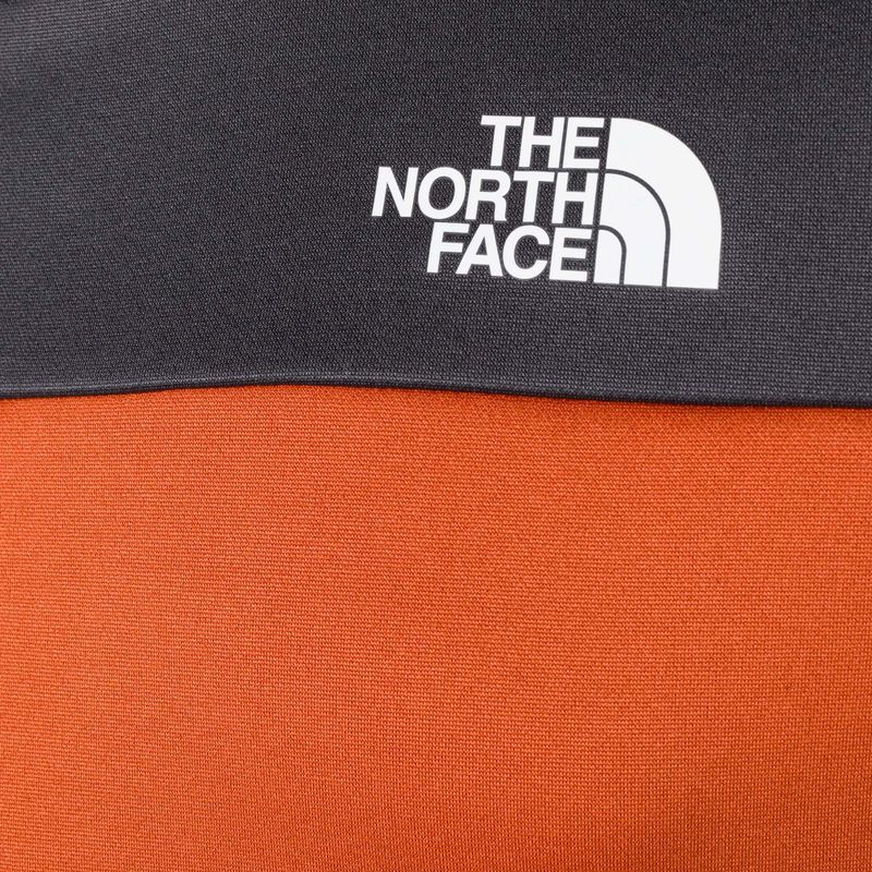Hanorac de trekking pentru bărbați The North Face Reaxion Fleece P/O Hoodie portocaliu NF0A7ZA8IMW1 3