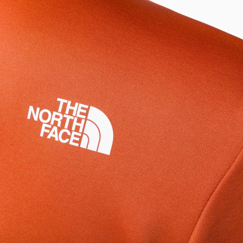 Hanorac de trekking pentru bărbați The North Face Reaxion Fleece P/O Hoodie portocaliu NF0A7ZA8IMW1 4