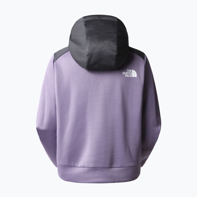 Bluză de trekking pentru femei The North Face Reaxion Fleece P/O Hoodie movă NF0A7ZACIDM1 2