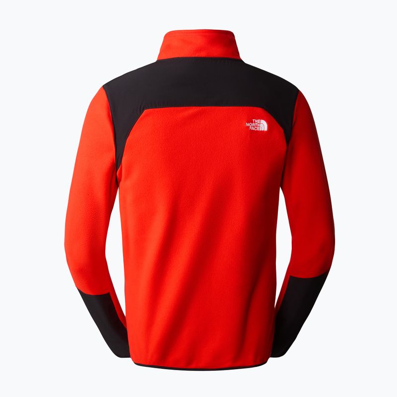 Hanorac de trekking pentru bărbați The North Face Glacier Pro FZ roșu NF0A5IHSWU51 2