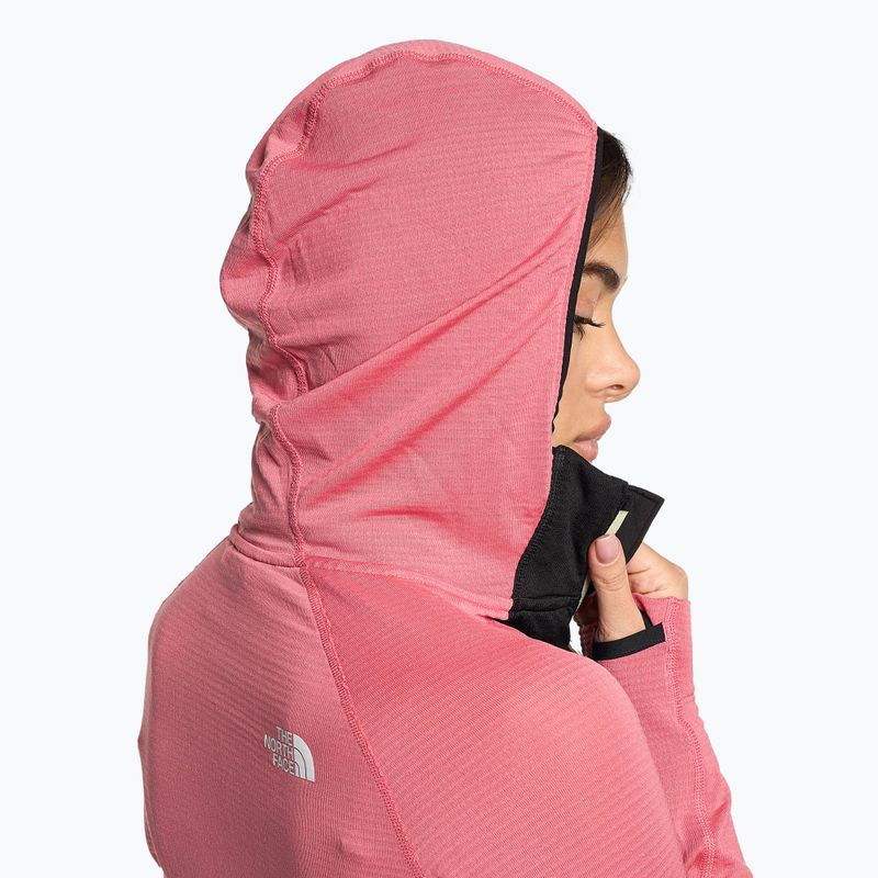 Hanorac fleece pentru femei The North Face Bolt Polartec Hoodie negru și roz NF0A825JWVV51 3