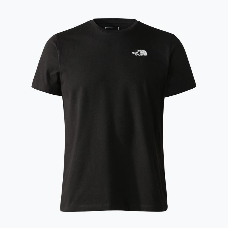 Tricou de trekking pentru bărbați The North Face Foundation Graphic negru NF0A55EFUV11