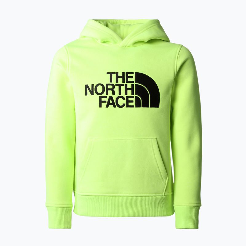 Pulover de trekking pentru copii The North Face Drew Peak P/O Hoodie galben NF0A82EN8NT1