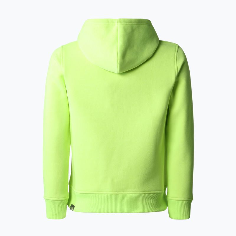 Pulover de trekking pentru copii The North Face Drew Peak P/O Hoodie galben NF0A82EN8NT1 2