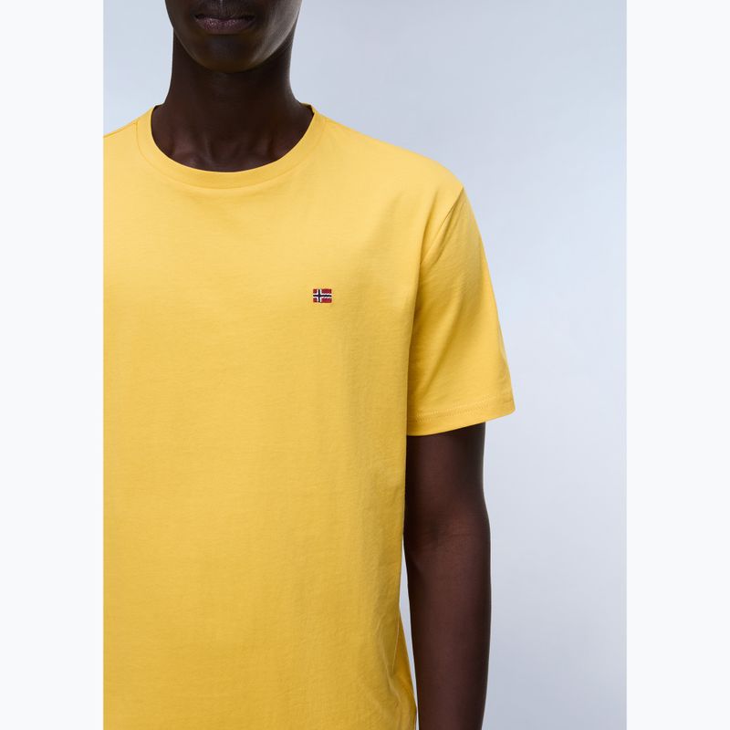 Tricou pentru bărbați Napapijri Salis yolk yellow y0z 3