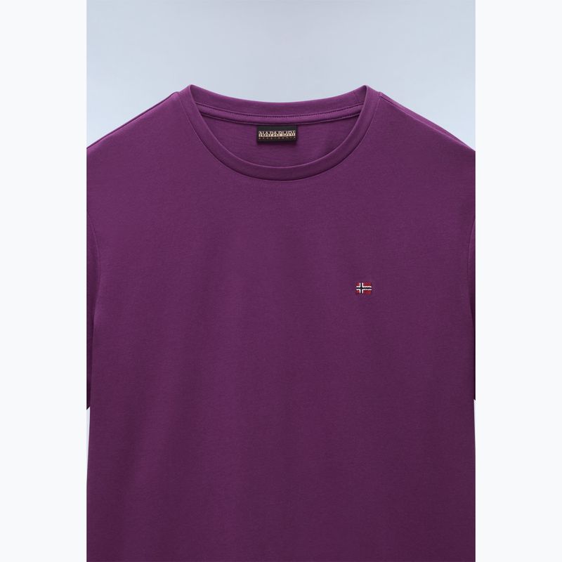 Tricou pentru bărbați Napapijri Salis purple pass vaa 3