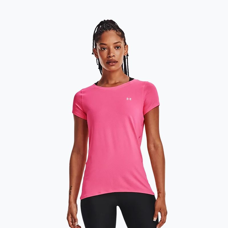 Under Armour UA UA HG Armour SS tricou de antrenament pentru femei roz 1328964 3