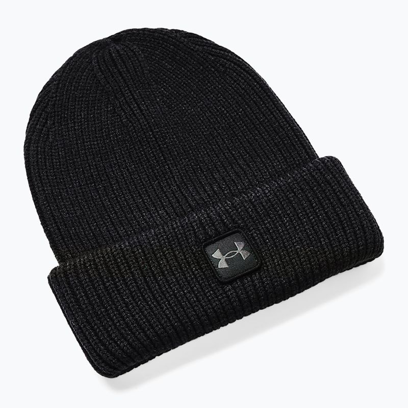 Șapcă de iarnă pentru bărbați Under Armour Ua Halftime Ribbed negru 1373092 4