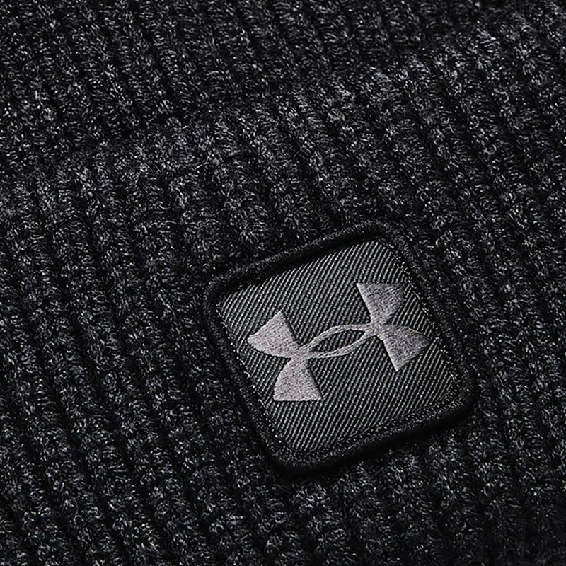 Șapcă de iarnă pentru bărbați Under Armour Ua Halftime Ribbed negru 1373092 5