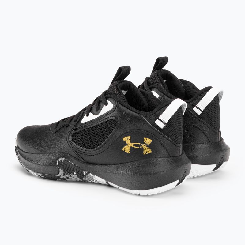 Under Armour GS Lockdown 6 pantofi de baschet pentru copii negru 3025617 3