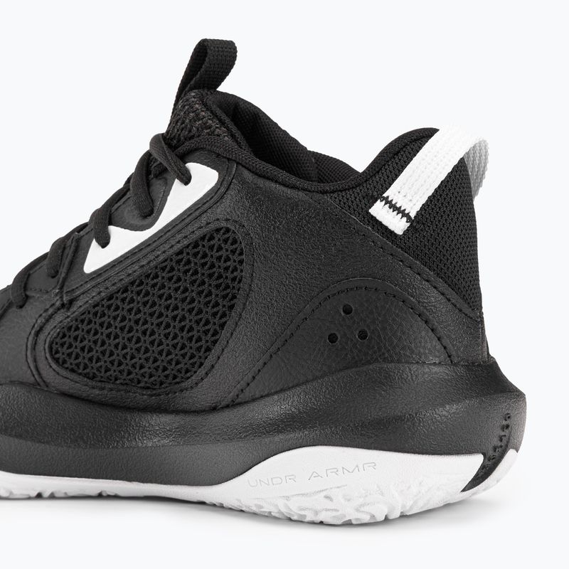 Under Armour GS Lockdown 6 pantofi de baschet pentru copii negru 3025617 9