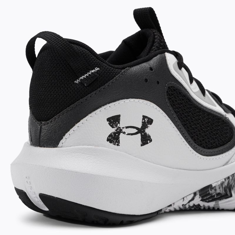 Încălțăminte de baschet pentru bărbați Under Armour Lockdown 6 alb-gri 3025616-101 8