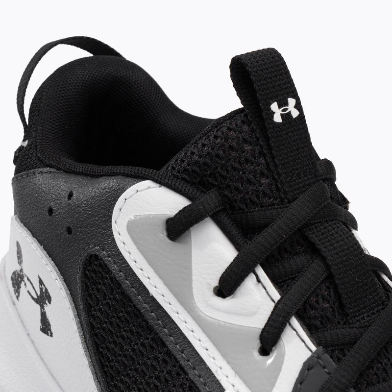 Încălțăminte de baschet pentru bărbați Under Armour Lockdown 6 alb-gri 3025616-101 9
