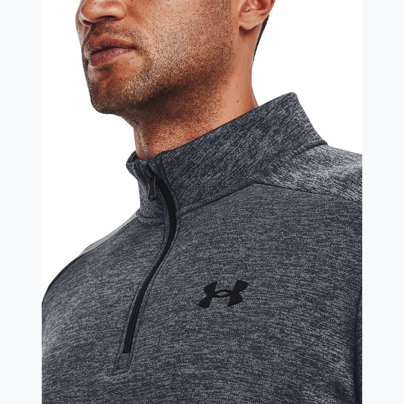 Hanorac de antrenament pentru bărbați Under Armour Armour Fleece 1/4 Zip pitch gray/black 4