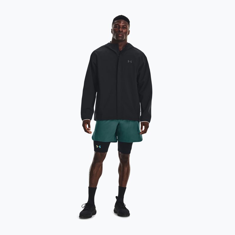 Jachetă de antrenament pentru bărbați Under Armour Cloudstrike Stretch negru 1376066 2