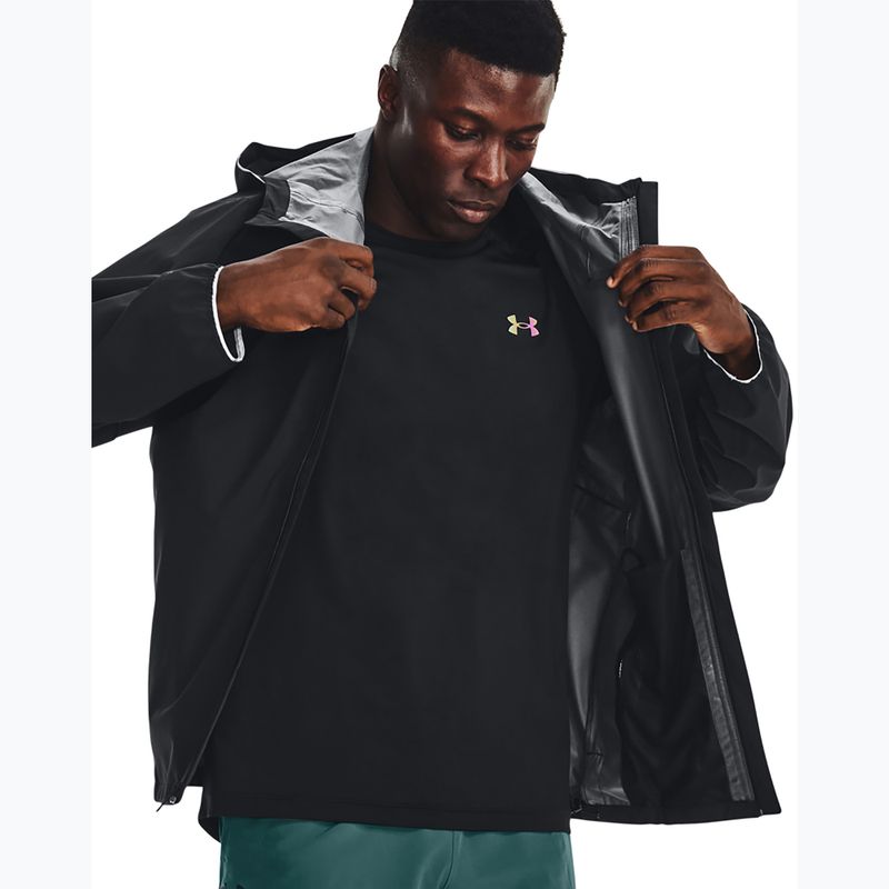 Jachetă de antrenament pentru bărbați Under Armour Cloudstrike Stretch negru 1376066 4