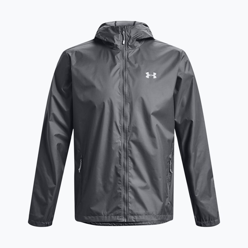 Jachetă de antrenament pentru bărbați Under Armour Forefront Rain gri 1321439 5