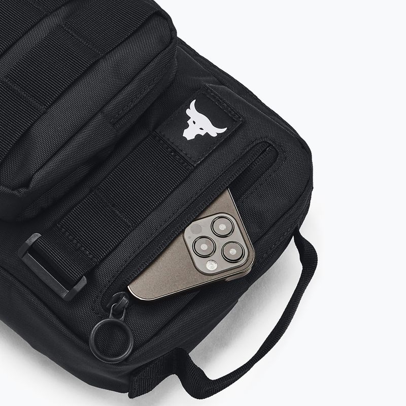 Borsetă Under Armour Project Rock 7 l black/white 3