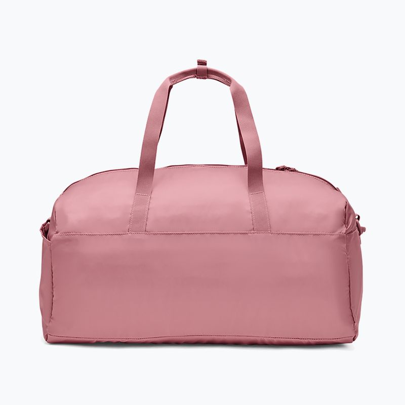 Under Armour Favorite Duffle 30 l sac de antrenament pentru femei, roz elixir/alb 2