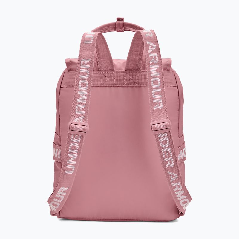 Rucsac urban pentru femei Under Armour Favourite 10 l roz elixir/alb pentru femei 2