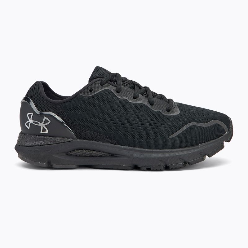 Under Armour Hovr Sonic 6 pantofi de alergare pentru femei negru/negru/metallic gun metal 2