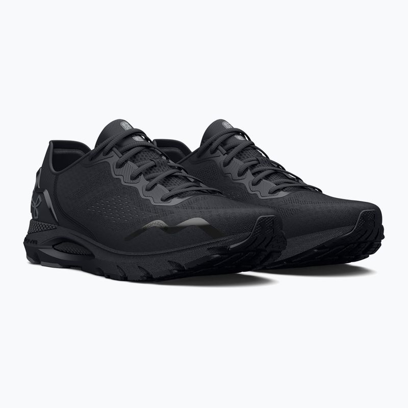 Under Armour Hovr Sonic 6 pantofi de alergare pentru femei negru/negru/metallic gun metal 10