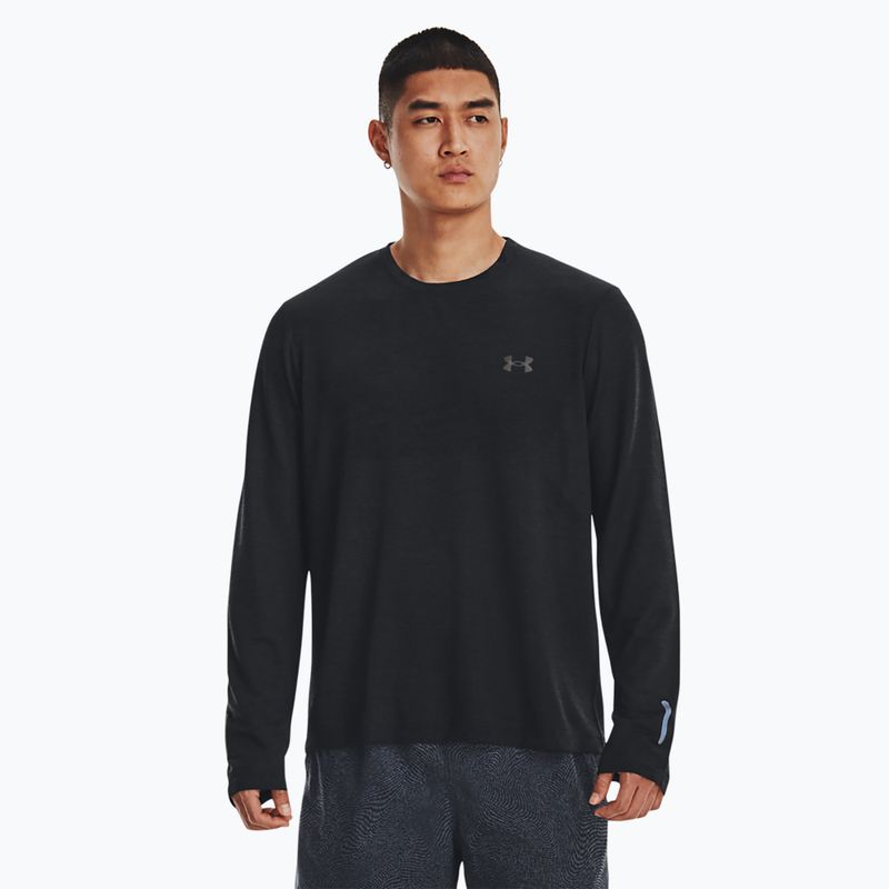 Cămașă de alergare Under Armour Seamless Stride pentru bărbați negru 1375693