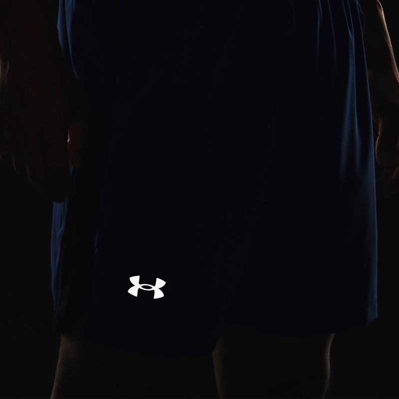 Pantaloni scurți de alergare pentru bărbați Under Armour Launch Sw 7'' albastru/negru 1361493-471 3